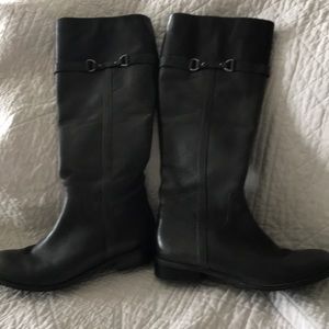 Tall wide calf Clark’s boots